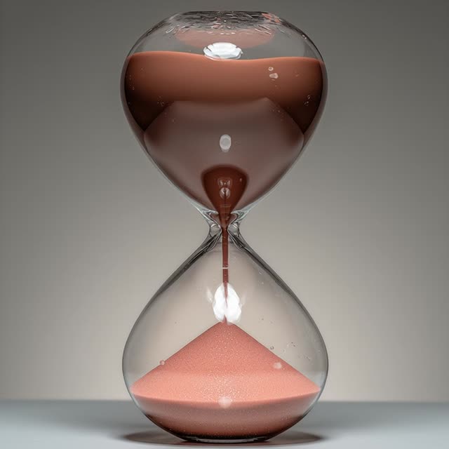 Hourglass Pouring Time Lapse Sand Clock hourglass sand timer time countdown glass video