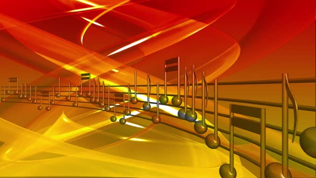 sound backgrounds  music abstract illustration  melody musical note video